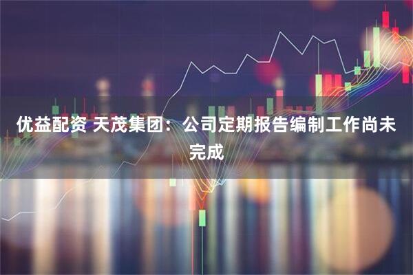 优益配资 天茂集团：公司定期报告编制工作尚未完成